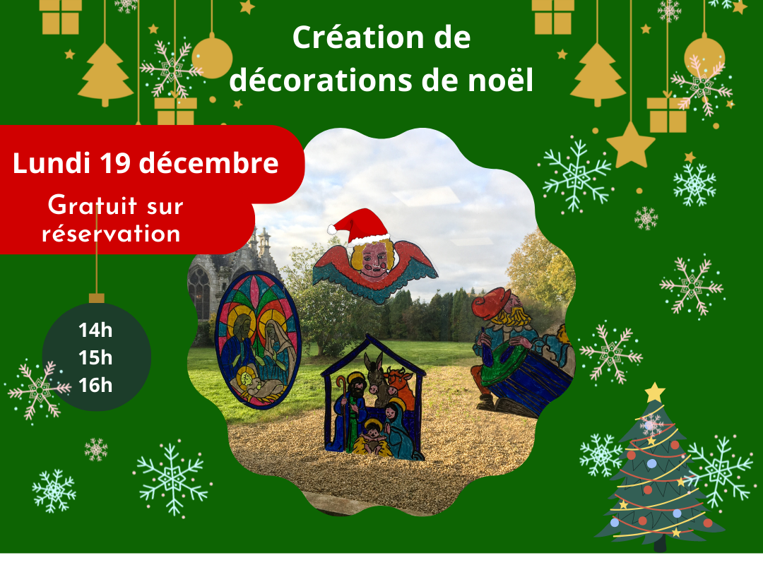 Ateliers Décorations de Noël
